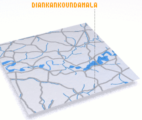 3d view of Diankankounda Mala