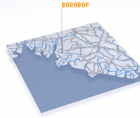 3d view of Borobof