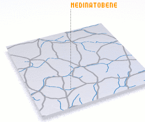 3d view of Médina Tobène