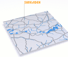 3d view of Sare Jideh
