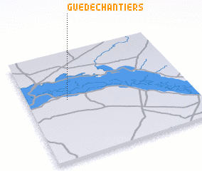 3d view of Guédé Chantiers