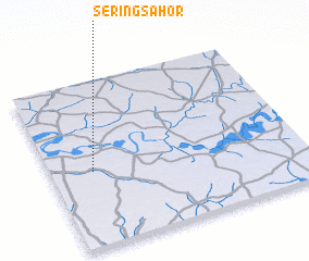 3d view of Sering Sahor