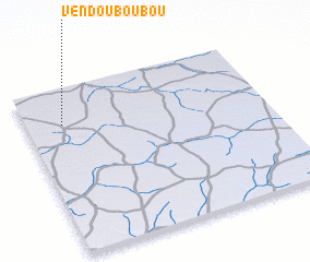 3d view of Vèndou Boubou