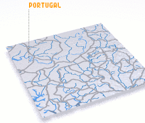 3d view of Portugal