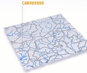 3d view of Cabo Verde