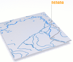 3d view of Nenana