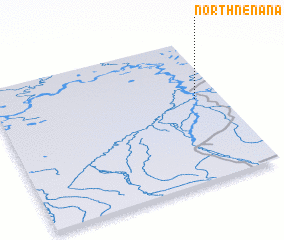 3d view of North Nenana
