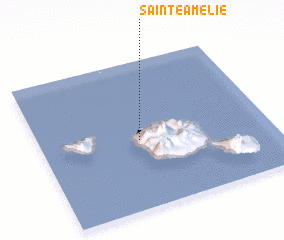 3d view of Sainte Amélie