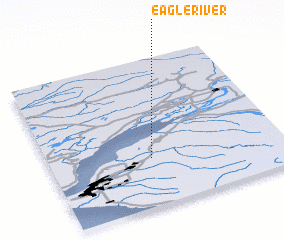 3d view of Eagle River