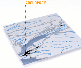 3d view of Anchorage