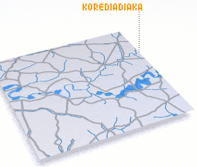 3d view of Korédia Diaka