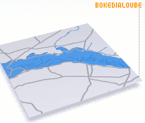 3d view of Boké Dialoubé