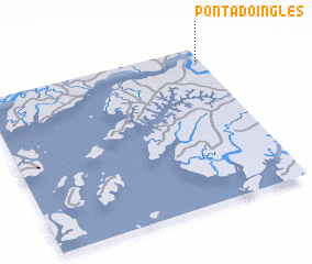 3d view of Ponta do Inglês