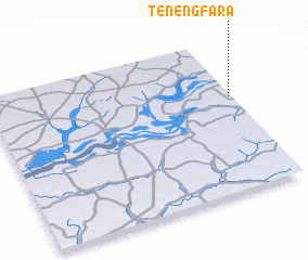 3d view of Teneng Fara