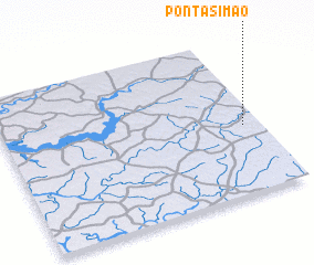 3d view of Ponta Simão