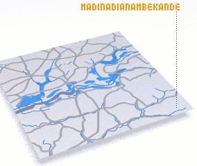 3d view of Madina Dianambé Kandé