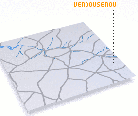 3d view of Vèndou Sénou