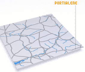 3d view of Por Tialène