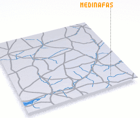 3d view of Médina Fas