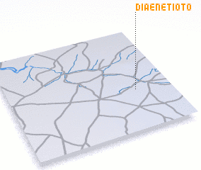 3d view of Diaène Tioto