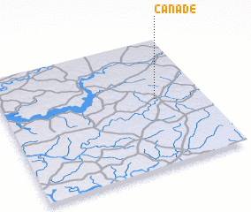 3d view of Canadé