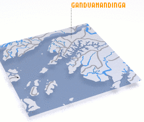 3d view of Ganduá Mandinga