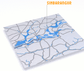 3d view of Simbara Ngor