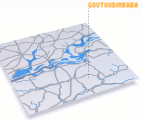 3d view of Goutou Dimba Ba