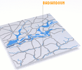 3d view of Badiandoum