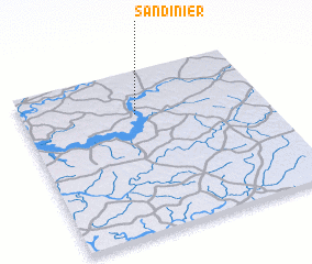 3d view of Sandinièr