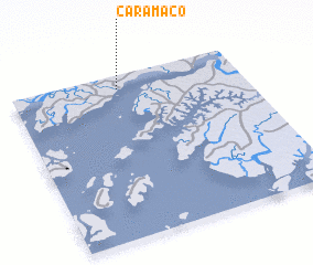 3d view of Caramacó