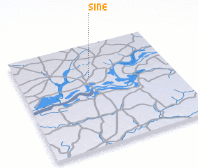 3d view of Sine