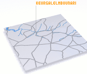 3d view of Keur Galel Mbounari