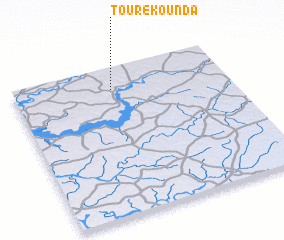 3d view of Tourékounda