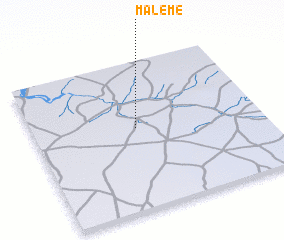 3d view of Malème