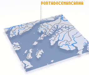 3d view of Ponta Doce Mancanha