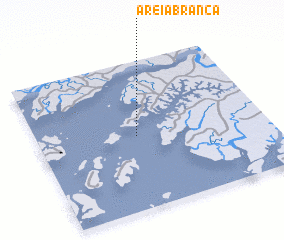 3d view of Areia Branca