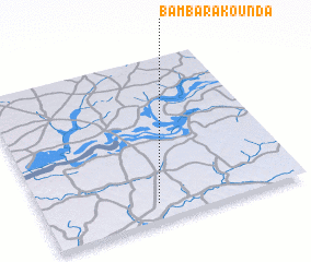 3d view of Bambarakounda