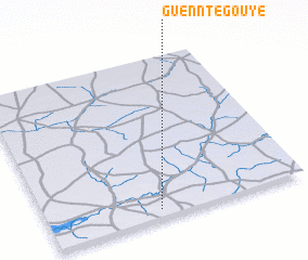 3d view of Guennte Gouye