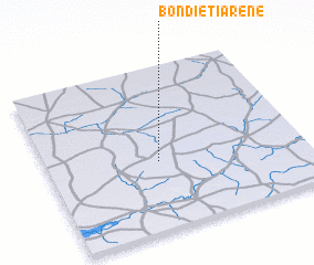 3d view of Bondié Tiarène