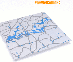 3d view of Faoune Kaïnako