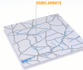 3d view of Gnibi Lambaye