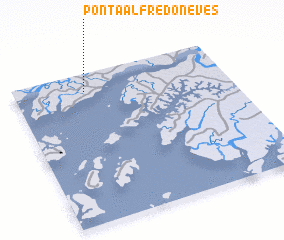 3d view of Ponta Alfredo Neves