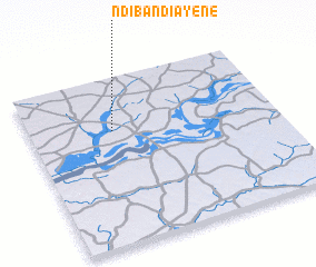 3d view of Ndiba Ndiayène