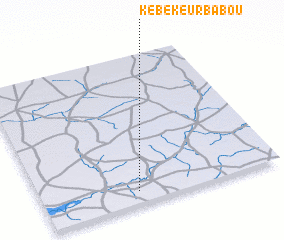 3d view of Kebé Keur Babou