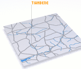 3d view of Tiambène