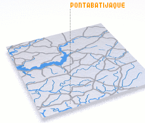 3d view of Ponta Batíjaque