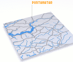 3d view of Ponta Mátar