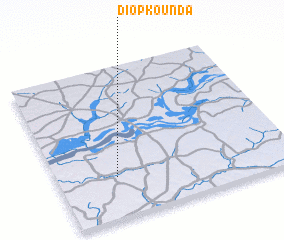 3d view of Diop Kounda