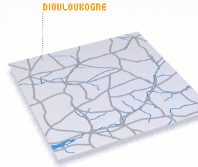 3d view of Dioulou Kogné